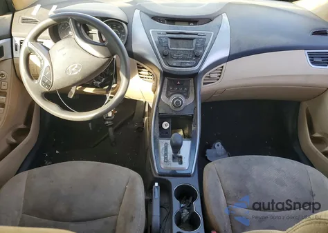 2013 Hyundai Elantra Gls из США, поврежденный, VIN 5NPDH4AE6DH365710